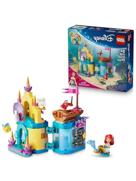 179 Parça Sihirli Mini Saray Yapım Seti: Ariel, Flounder ve Sebastian ile ürün görseli 1