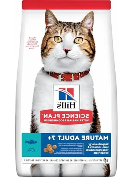 Yaşlı Kediler İçin Ton Balıklı Kedi Maması, 1.5 Kg Paket ürün görseli 1