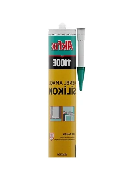 Genel Amaçlı Siyah Silikon, 280 gr, Çok Amaçlı Kullanım İçin ürün görseli 1
