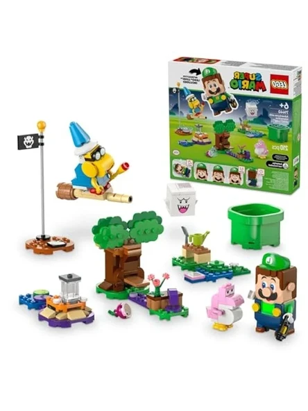 6 Yaş ve Üzeri Çocuklar için 210 Parça İnteraktif LEGO Luigi Oyuncak Seti ürün görseli 1