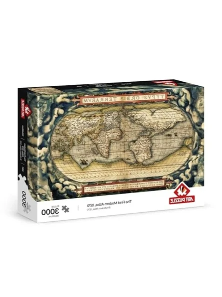 İlk Modern Atlas Temalı 3000 Parça Puzzle ürün görseli 1