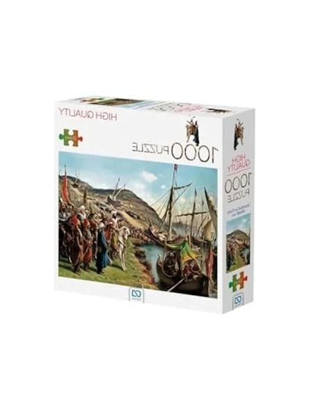1000 Parça Hobi Puzzle, İstanbul'un Fethi Temalı Yapboz ürün görseli 1
