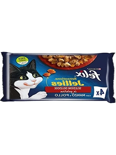 Sığır Etli ve Tavuklu Kedi Maması, 85 Gram, 48 Adet ürün görseli 1
