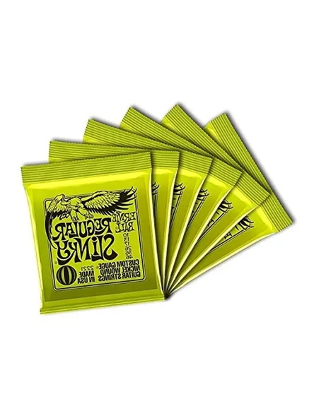 Elektrik Gitar Telleri 6 Paket, 10-46 Kalınlık Ölçülerle Yüksek Kalite ürün görseli 1