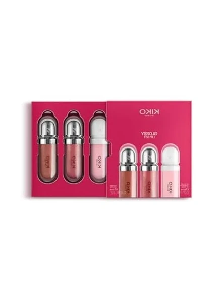 Glossy Lip Set, Renkli ve Parlak Dudak Makyajı ürün görseli 1