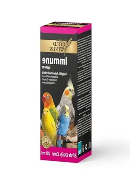 Enfeksiyon Önleyici Kuşlar İçin 20 Ml, Sağlıklı Yaşam Desteği ürün görseli 1