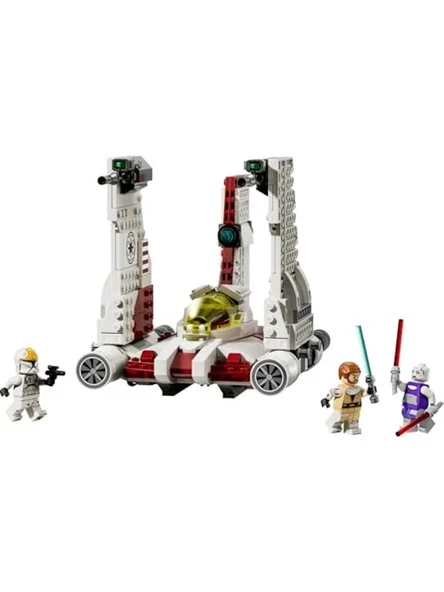 Dönüşebilen Uzay Aracı Modeli, 567 Parça ile Blaster ve Pilot Figürü - Resim 2