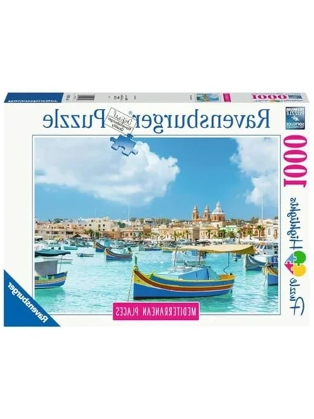 Malta Temalı 1000 Parça Puzzle, Eğlenceli Yapboz Deneyimi ürün görseli 1