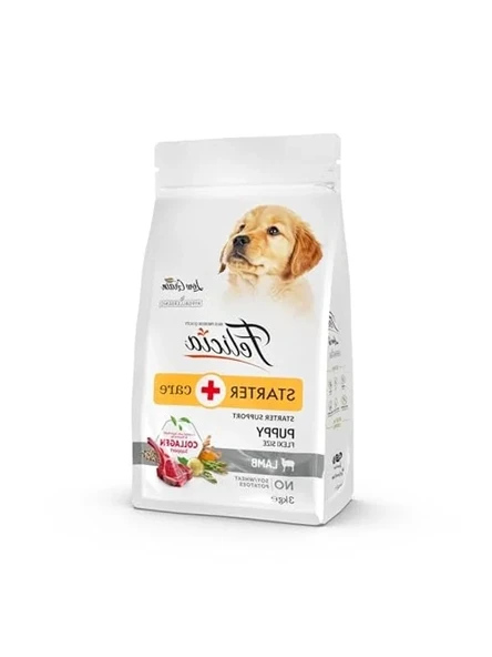 Az Tahıllı 3 Kg Yavru Kuzulu Mini Köpek Maması, Hipoalerjenik İçerik ürün görseli 1