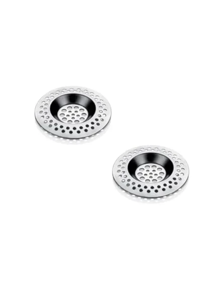 Paslanmaz Metal Lavabo Süzgeci, Tıkanma Önleyici ve Dayanıklı Yapı ürün görseli 1