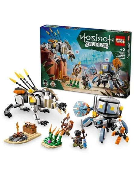 LEGO Horizon Adventures Aloy ve Varl, Metalkabuk ve Hızardiş’e Karşı 77037-9 Yaş ve Üzeri Çocuklar için Yaratıcı Oyuncak Yapım Seti, Doğum Günü Hediyesi (768 Parça) ürün görseli 1