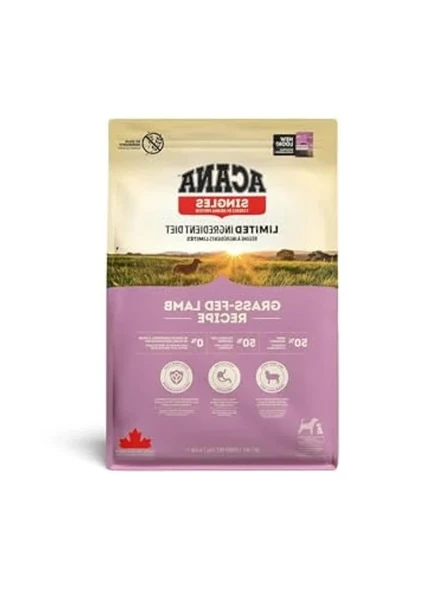 Grass-Fed Lamb Kuru Köpek Maması, 2 Kg Besleyici ürün görseli 1