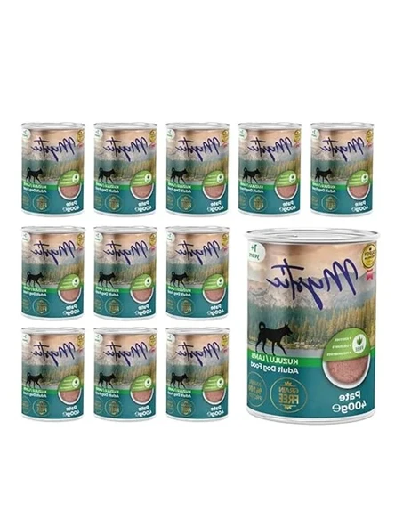 Mystic Yetişkin Köpek Kuzulu Pate 400 Gr x 12 adet ürün görseli 1