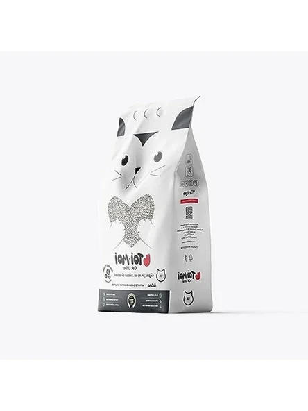 Sodyum Bentonit Kedi Kumu, Aktif Karbonlu 10 Litrelik Topaklanan Seçenek ürün görseli 1