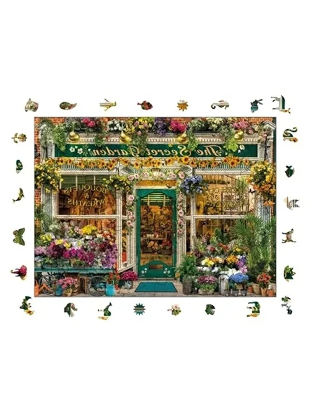 Saklı Bahçe Temalı Ahşap Puzzle, 450 Parça ve Yapıştırıcı ürün görseli 1
