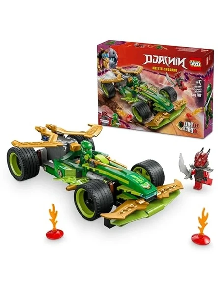 LEGO NINJAGO Lloyd’un Çek-Bırak Yarış Arabası 71828-7 Yaş ve Üzeri Çocuklar için Yaratıcı Oyuncak Yapım Seti, Doğum Günü Hediyesi (181 Parça) ürün görseli 1
