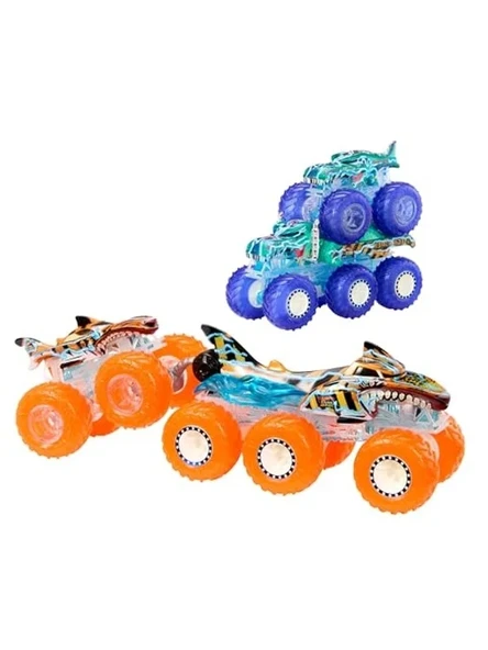 Monster Trucks Oyun Seti: 1:64 Ölçekli Araçlarla Eğlenceli Yarış Deneyimi ürün görseli 1