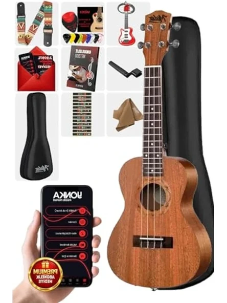Maun Soprano Ukulele Seti - Kaliteli ve Eğlenceli - Resim 2