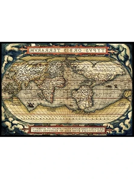 İlk Modern Atlas Temalı 3000 Parça Puzzle - Resim 2