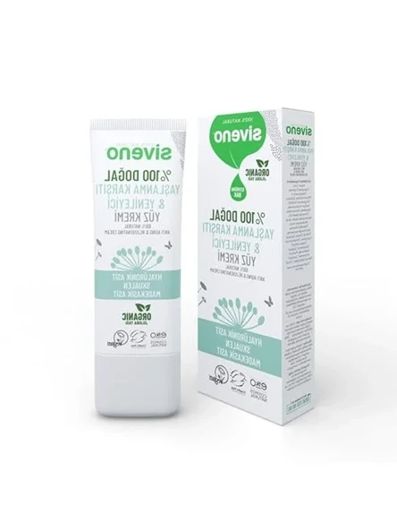 Yaşlanma Karşıtı Doğal Yüz Kremi 30 ml Aydınlatıcı ve Yenileyici Etki ürün görseli 1