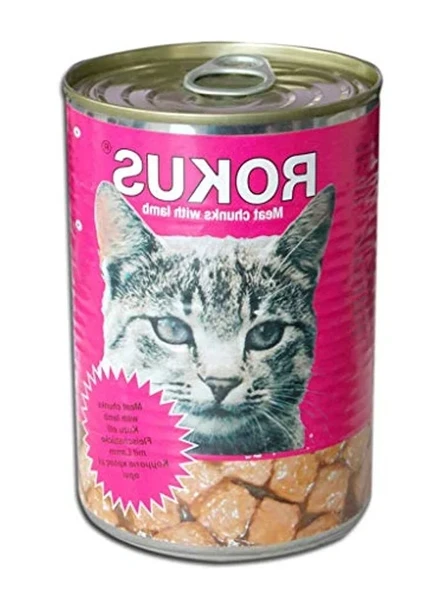 Kuzu Etli 410 G Kedi Konserve Maması, Lezzetli ve Besleyici Seçenek ürün görseli 1