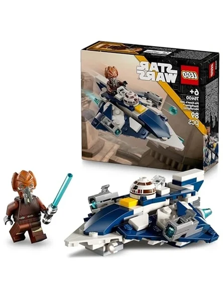 Jedi Starfighter Mikro Savaşçısı Seti, 6 Yaş ve Üzeri için 89 Parça Eğlenceli Oyuncak ürün görseli 1