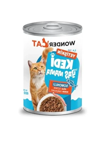 Somonlu Yetişkin Kedi Konservesi, 400 Gr X 12 Adet Paket ürün görseli 1