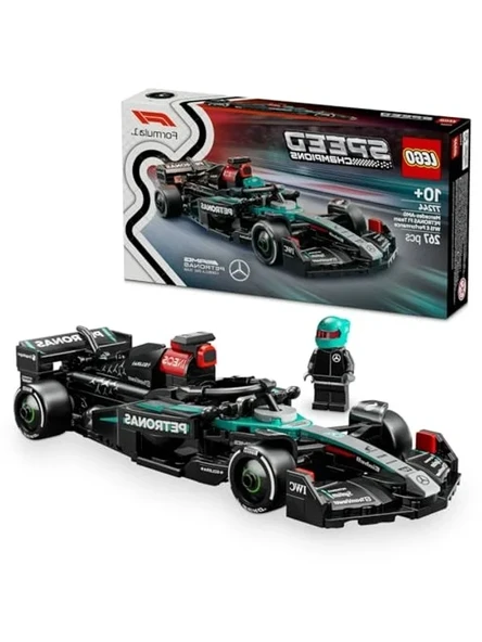 F1 Yarış Arabası Minifigürü ile Koleksiyonluk Yapım Seti (267 Parça) ürün görseli 1