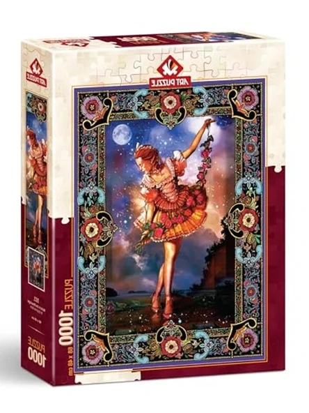 1000 Parça Ay Işığında Bale Temalı Eğlenceli Puzzle ürün görseli 1