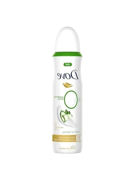 Salatalık ve Yeşil Çay Aromalı Kadın Deodorant, 150 ml Alüminyumsuz ürün görseli 1