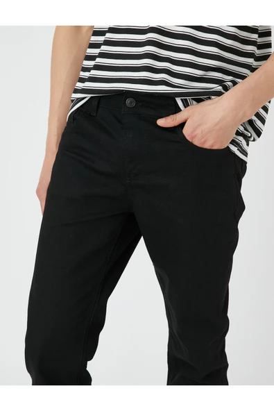 Slim Fit Kot Pantolon - Brad Jean - Resim 5
