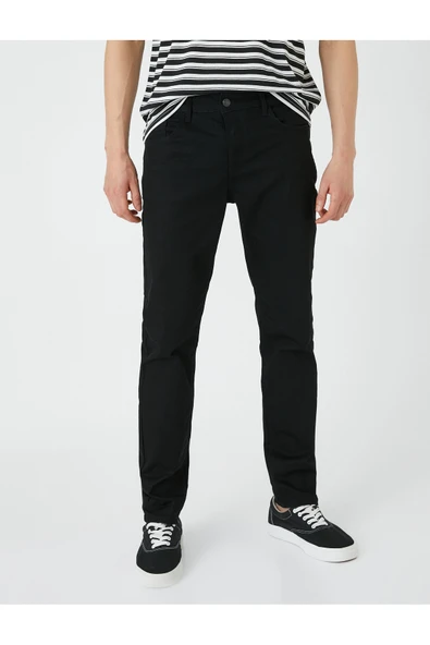 Slim Fit Kot Pantolon - Brad Jean - Resim 3
