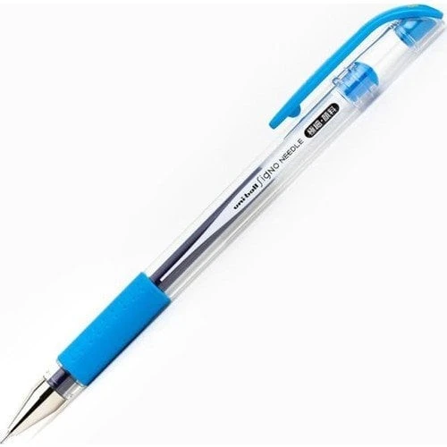 Uniball Signo NEEDLE 0.38mm İğne Uçlu Jel Kalem - Gök Mavisi ürün görseli 1
