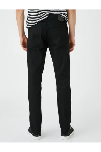 Slim Fit Kot Pantolon - Brad Jean - Resim 4