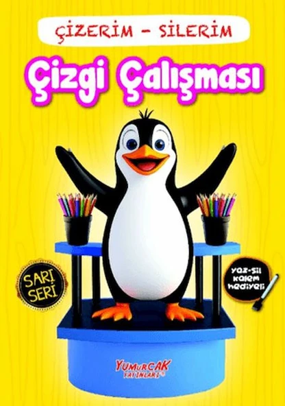 Çizerim Silerim - Çizgi Çalışması ürün görseli 1