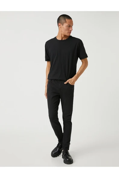 Skinny Fit Kot Pantolon - Michael Jean ürün görseli 1