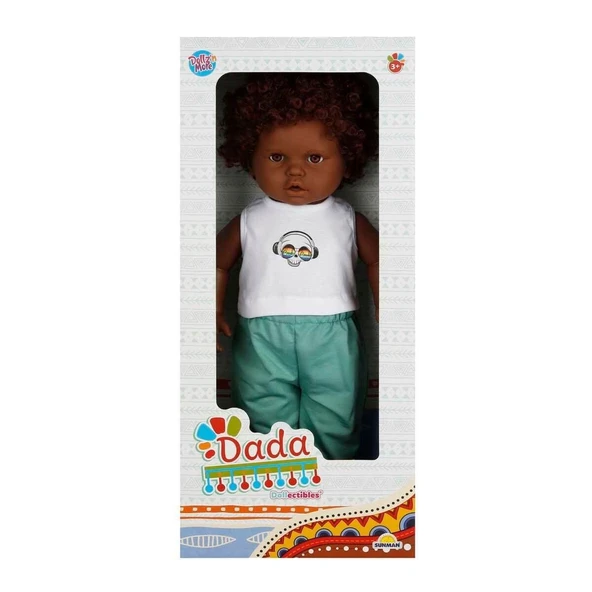 1060091 Dada Kıvırcık Saçlı Bebek 60 cm -Sunman ürün görseli 1