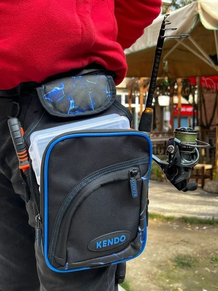 Kendo Bacaktan Bağlamalı  Spin Çantası - Resim 4