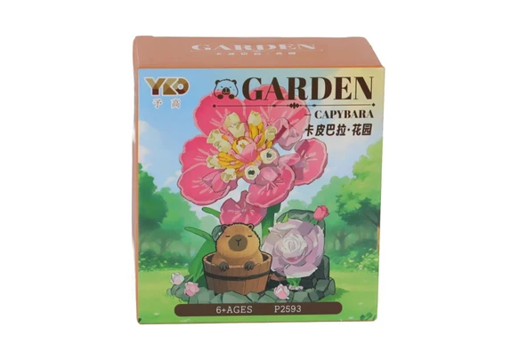 P2593 PANLOS FLOWER SET 206 PARÇA BLOCK OYUNCAK ürün görseli 1