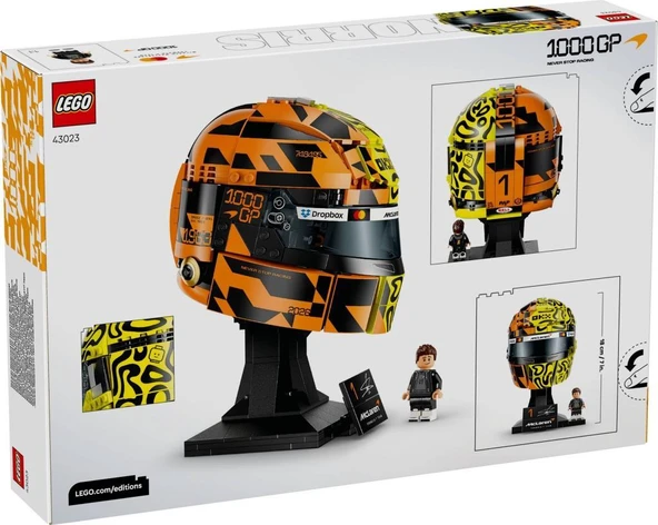 LEGO 43023 Editions McLaren Mastercard Lando Norris Kaskı ürün görseli 1