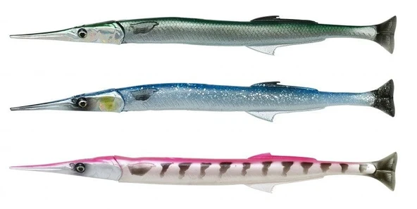 Savage gear Lıne Thru Needlefish Pulsetail 2+1  30cm 85gr Sahte Balık ürün görseli 1