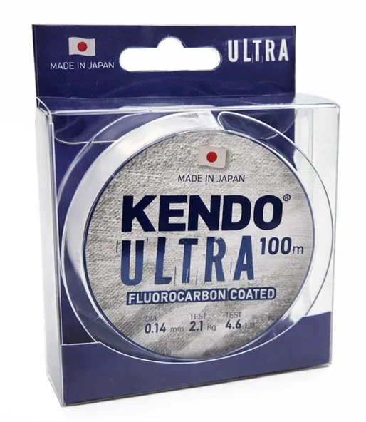 Kendo Ultra Fluorocarbon Coated 100m White Misina ürün görseli 1