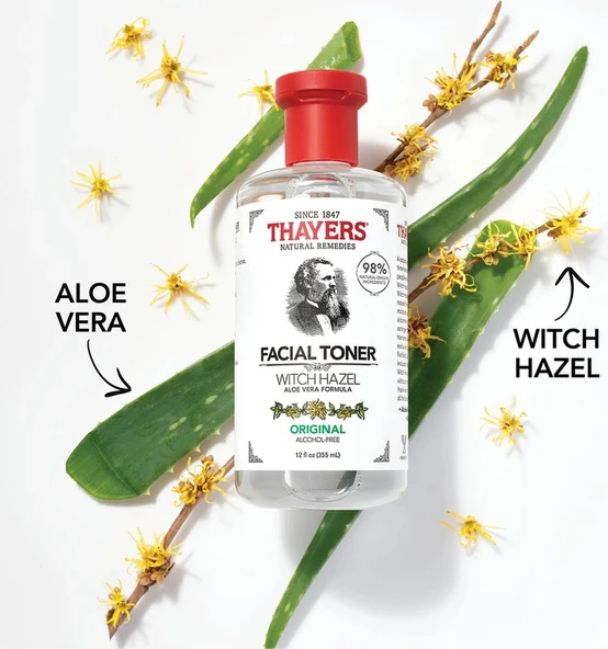 Thayers Original Cadı Fındığı İçerikli Tonik 355 ML - Resim 3