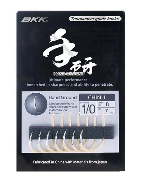 BKK Chinu Hand Ground Olta İğnesi ürün görseli 1
