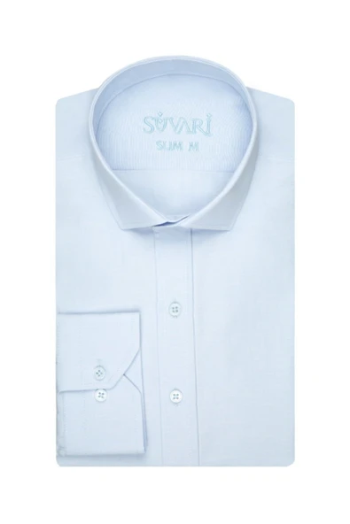 Classics Slim Fit Dar Kalıp Cepsiz Gömlek ürün görseli 1