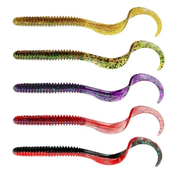 Rib Worm 10.5cm 5gr 10 Adet Sahte Balık