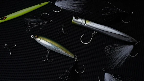 BKK Lone Diablo BT- Black Bucktail Olta İğnesi - Resim 3