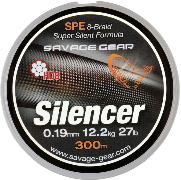 Savage gear HD8 Silencer Braid 300 mt Green Örgü İp ürün görseli 1