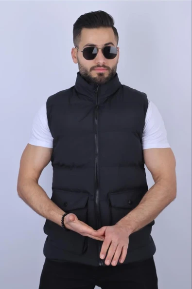 Wodex Sport Cepli Strong Fermuarlı Dolum Yelek ürün görseli 1
