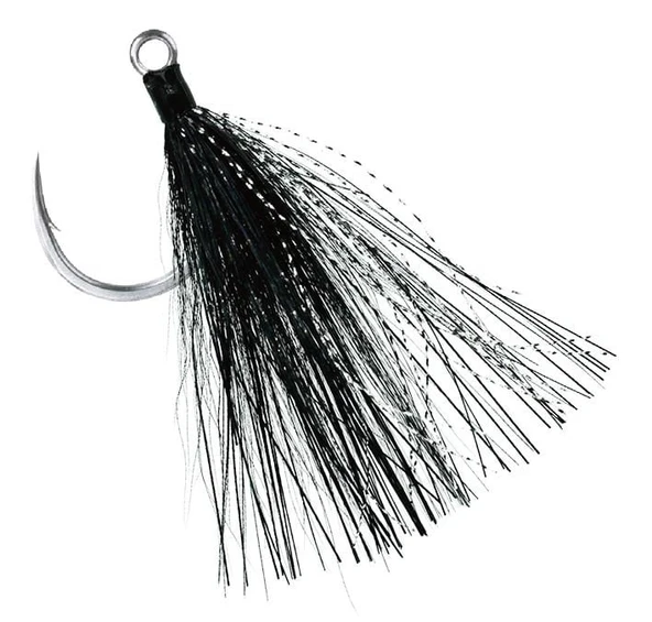 BKK Lone Diablo BT- Black Bucktail Olta İğnesi - Resim 2